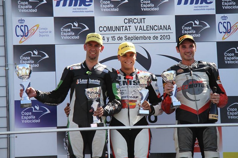 Carlos Lamberto se garantiza la victoria en la Categor&iacute;a Master 1000 en la Copa de Espa&ntilde;a de Velocidad                       .